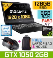 Gigabyte Sabre 15 i7 Gaming Laptop With 128GB SSD - image 1