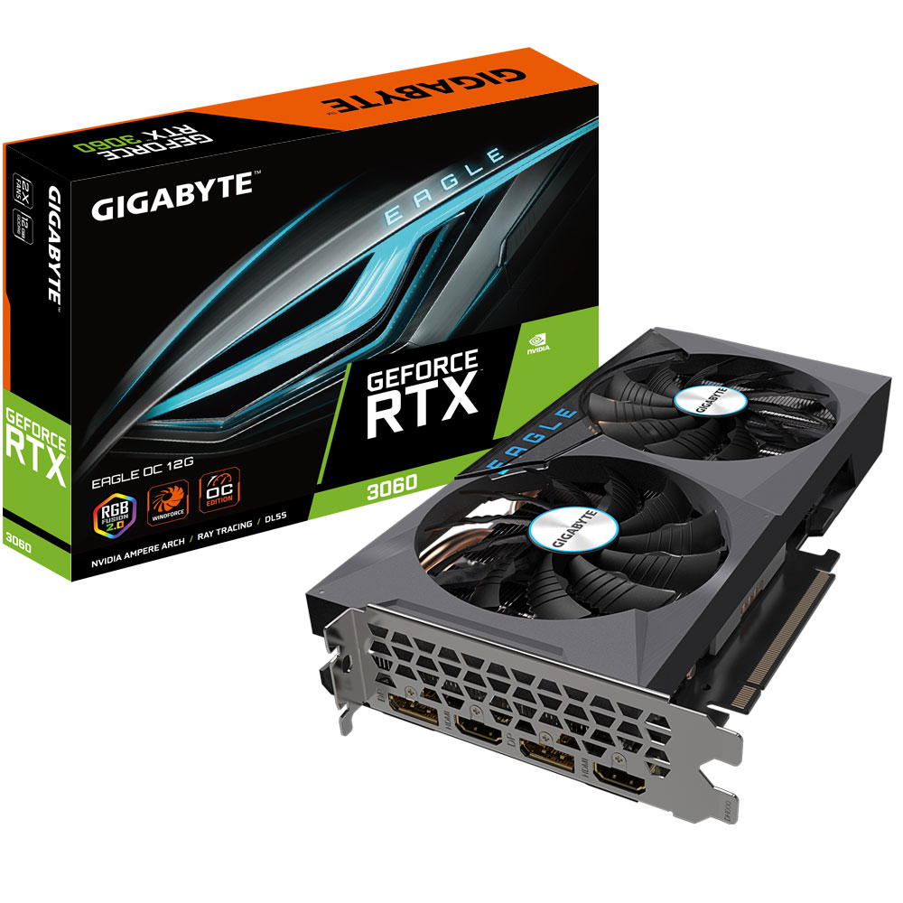 Gigabyte RTX 3060 EAGLE OC 12GB GDDR6 - Best Deal - South Africa
