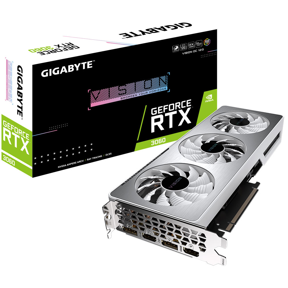 Gigabyte RTX 3060 VISION OC 12GB - Best Deal - South Africa | Evetech