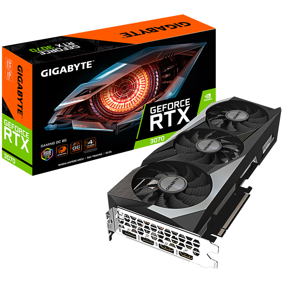Gigabyte RTX™ 3070 GAMING OC 8GB - Best Deal - South Africa | Evetech