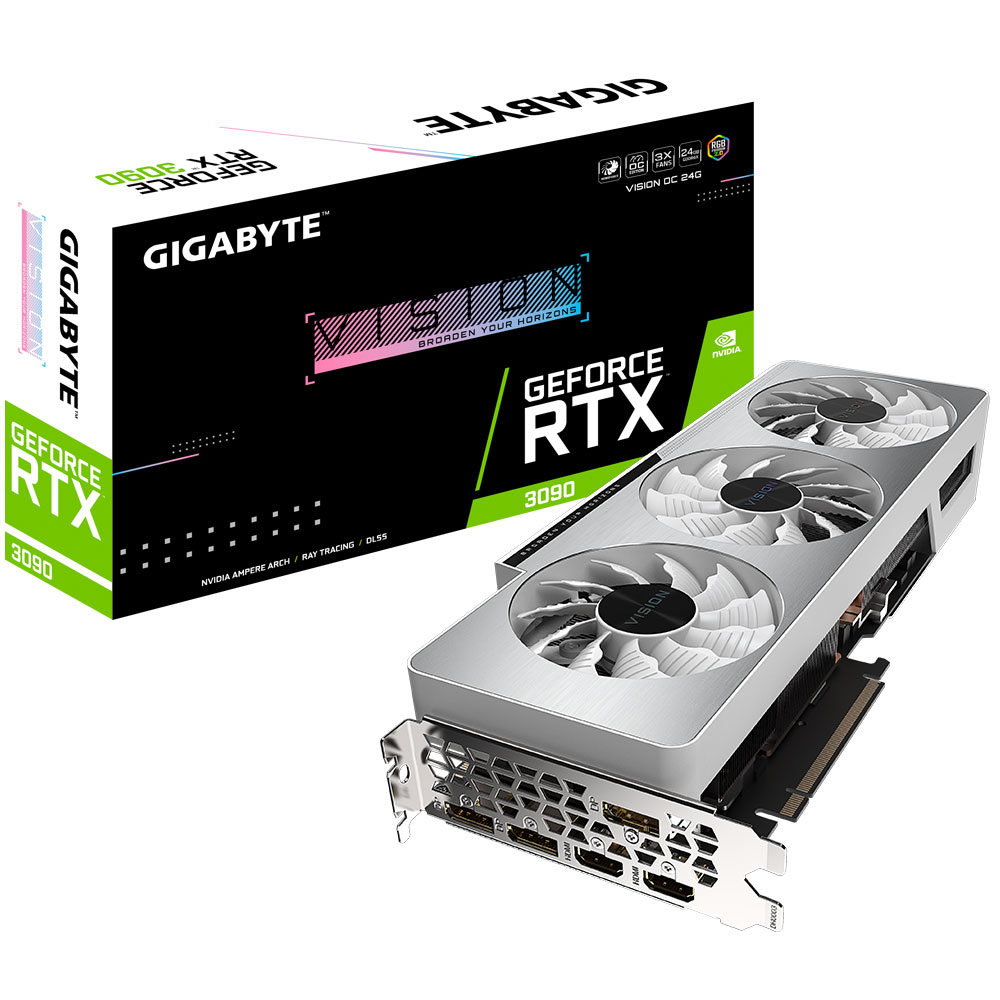Gigabyte RTX 3090 VISION OC 24GB - Best Deal - South Africa | Evetech