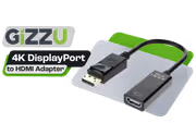 GIZZU 4K DisplayPort to HDMI Adapter 4K@60Hz - image 1