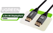 GIZZU 1.5m 4K DisplayPort Cable 4K@60Hz 21.6Gbps - image 1
