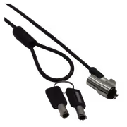 GIZZU GCTKLMK 1.8m T-Bar Laptop Cable Lock – Pull-Resistant Security - image 5
