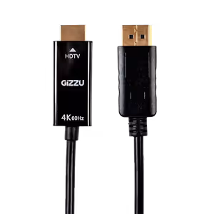 Gizzu 4K DisplayPort to HDMI Cable 1.5m, 4K@60Hz - image 2