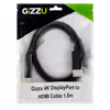 Gizzu 4K DisplayPort to HDMI Cable 1.5m, 4K@60Hz - image 3