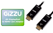 Gizzu 4K DisplayPort to HDMI Cable 1.5m, 4K@60Hz - image 1