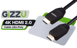 Gizzu GCPHH10 4K HDMI 2.0 Cable 10m - 60Hz, 18Gbps - image 1