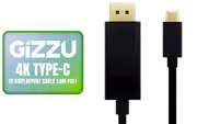 Gizzu 4K Type-C to DisplayPort Cable, 1.8m 60Hz - image 1