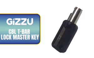 GIZZU CBL T-Bar Lock Master Key - Image 1