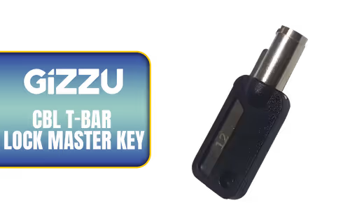 GIZZU CBL T-Bar Lock Master Key - Image 1