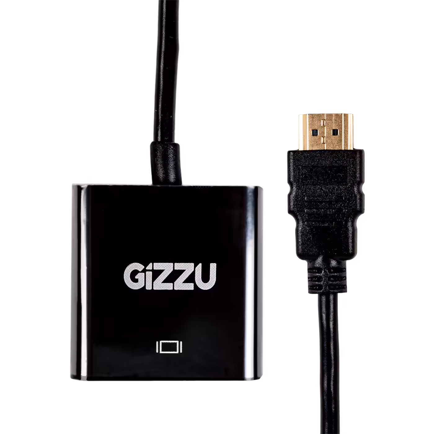 Portable GIZZU HDMI to VGA adapter for seamless device integration