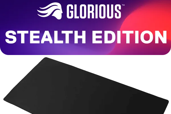 Glorious 3XL Extended Gaming Mousepad - Stealth Edition