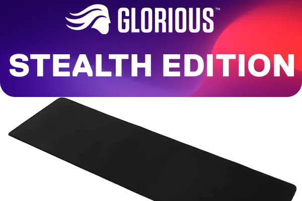 Glorious Extended Gaming Mousepad - Stealth Edition