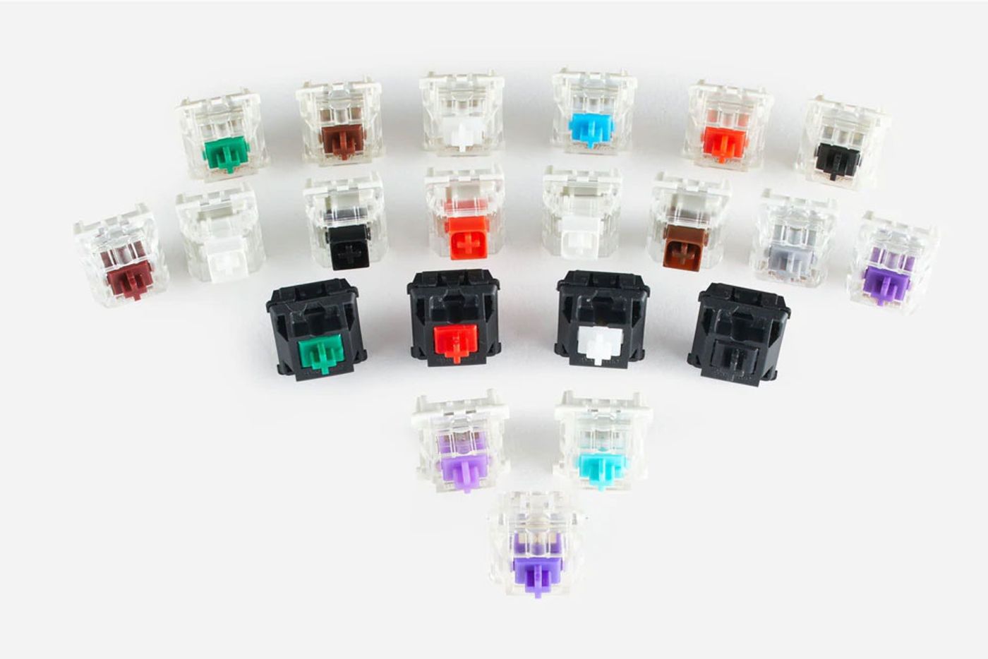 Glorious Gateron Brown mechanical keyboard switches