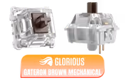 Glorious Gateron BROWN 120-Pack Plate-Mount Switches - image 1
