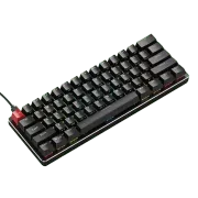 Glorious GMMK Modular Mechanical Keyboard - Compact Black Design - image 4