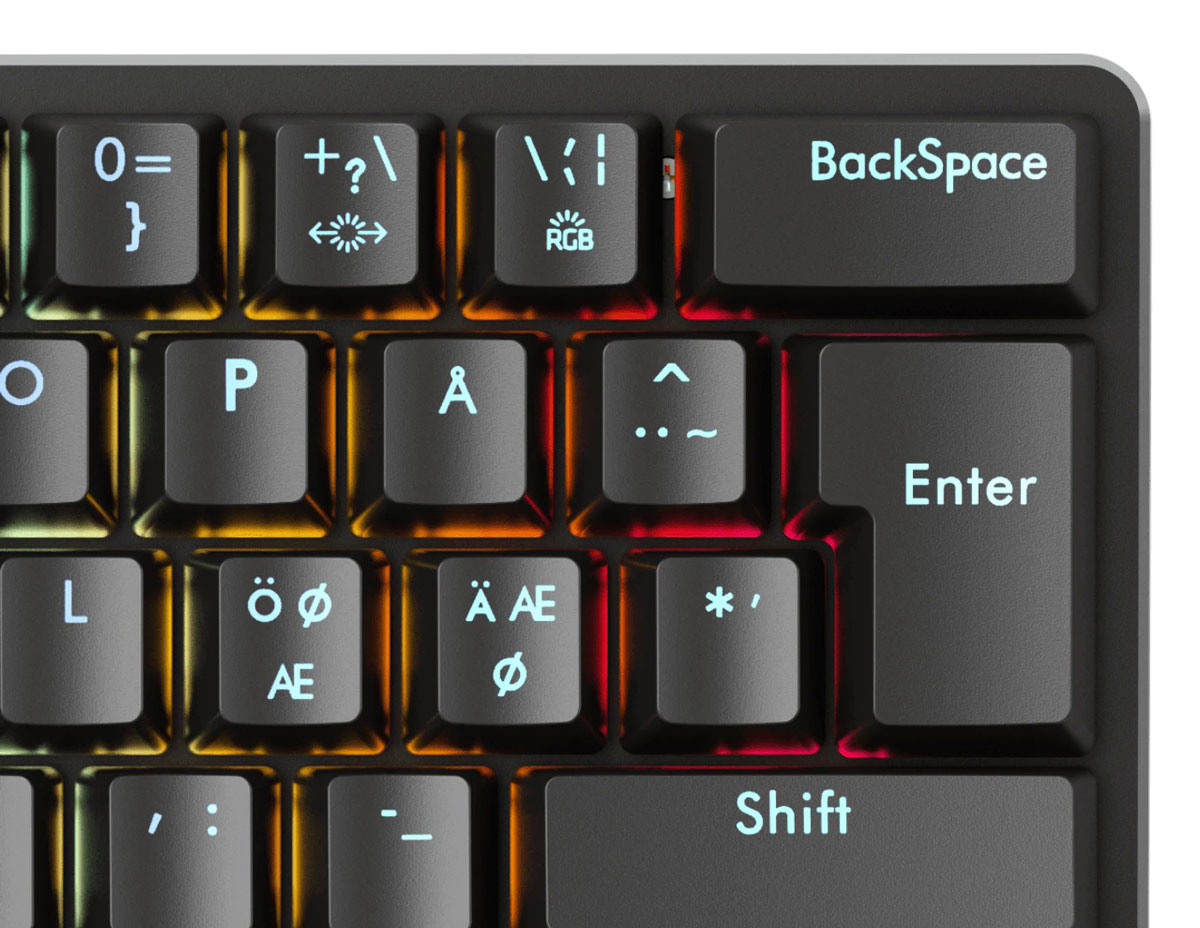 Glorious GMMK Modular Mechanical Keyboard with Modular MX Switches