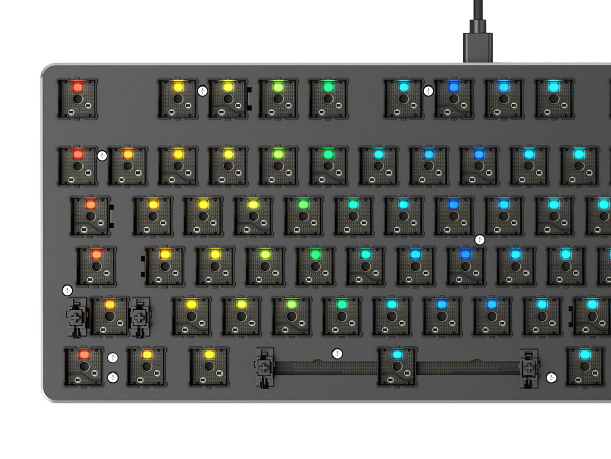 Glorious GMMK Modular Keyboard with Easy Customization
