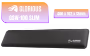 Glorious GSW-100 Full Size Slim Keyboard Wrist Rest - Black - image 1
