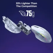 GLORIOUS Model I 2 Wireless Gaming Mouse - White | Precision & Performance - image 9