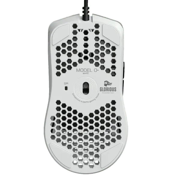 Glorious Model O Minus Mouse - Matte White | Lightweight Gaming