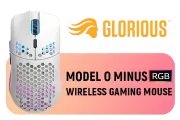 Glorious Model O Minus Wireless Mouse - Matte White | Lightweight Gaming Performance - image 1
