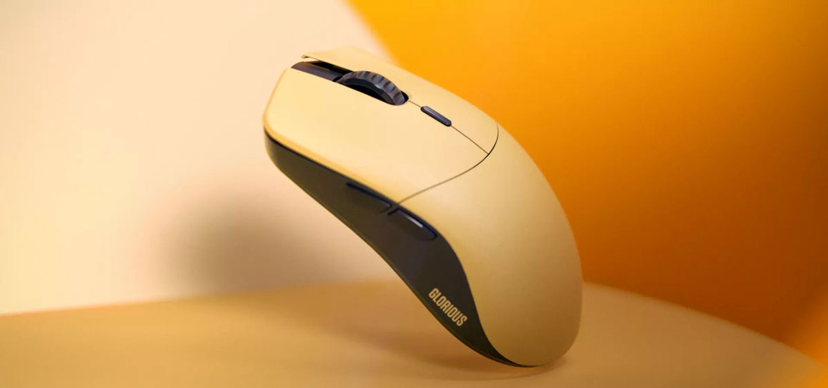 Glorious Model O Pro Wireless Gaming Mouse in Blue Lynx