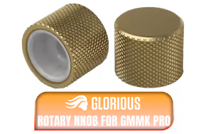 Glorious Rotary Nnob for GMMK Pro - Gold Glorious Rotary Nnob for GMMK Pro - Gold - Image 1