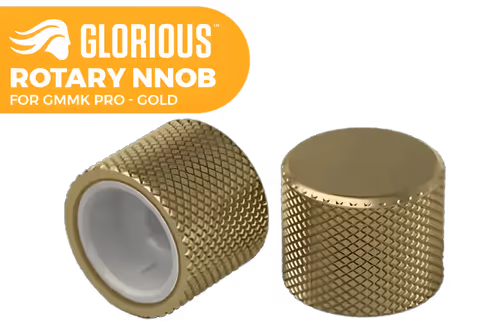 Glorious Rotary Nnob for GMMK Pro - Gold - Image 1