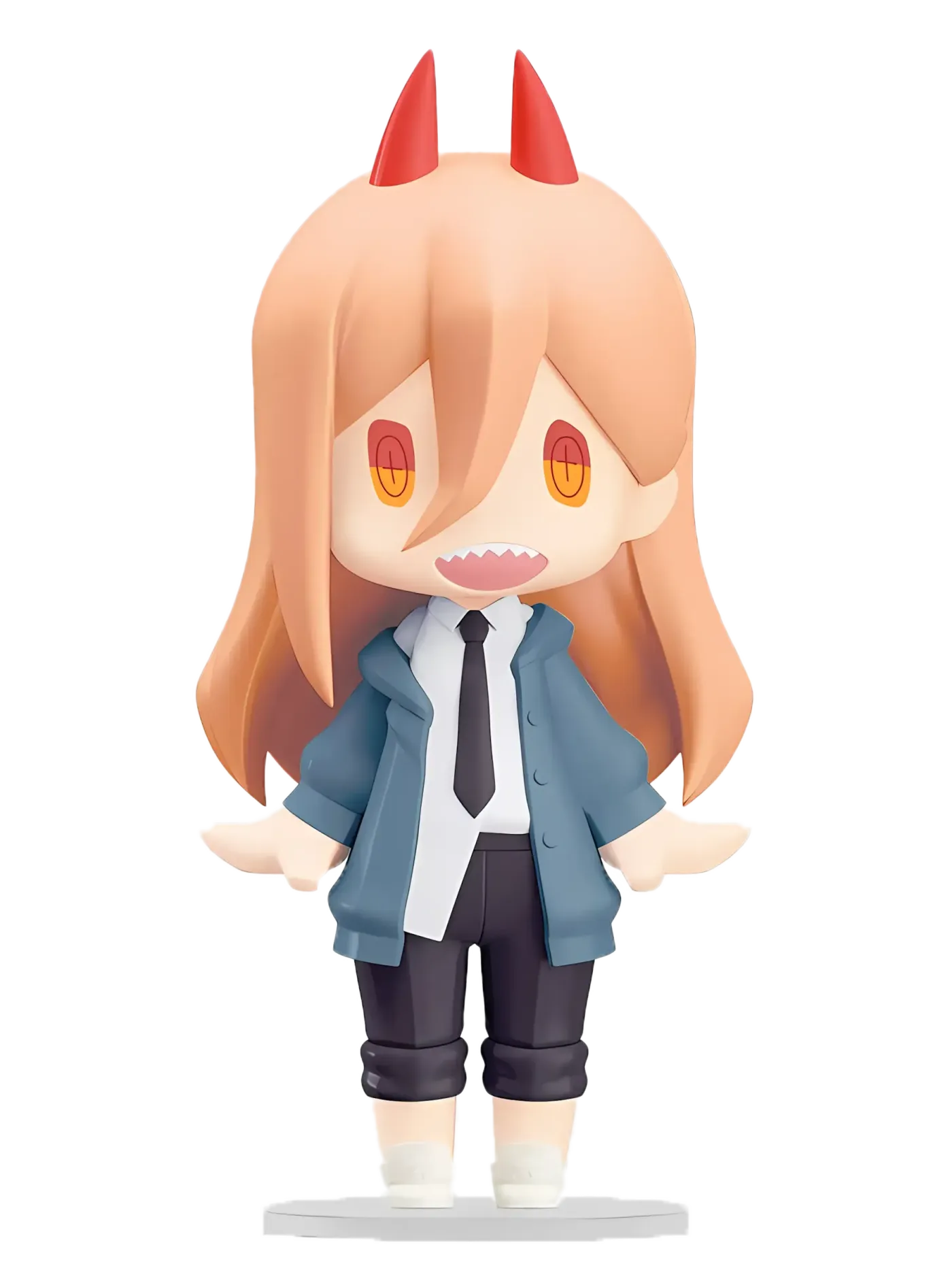 HELLO! GOOD SMILE Power chibi figure from Chainsaw Man, front view
