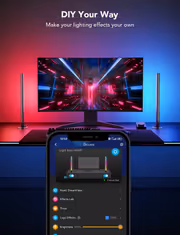 GOVEE H6047381 42cm RGBIC Gaming Light Bars — Audio Reactive - image 7