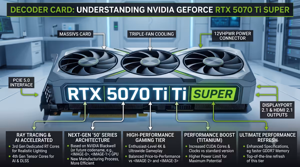 Annotated decoder card