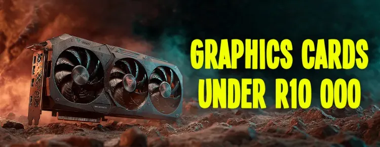 Top graphics cards under R10000 — best budget GPUs South Africa 💸