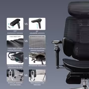 HBADA E3 Ergonomic Office Chair, 8D Lumbar, Recline - image 9