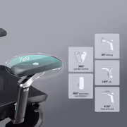 HBADA E3 Ergonomic Office Chair, 8D Lumbar, Recline - image 6