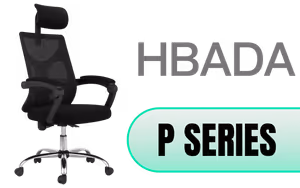 hbada-p-series-ergonomic-office-chair-black-lumbar-support - Image 1