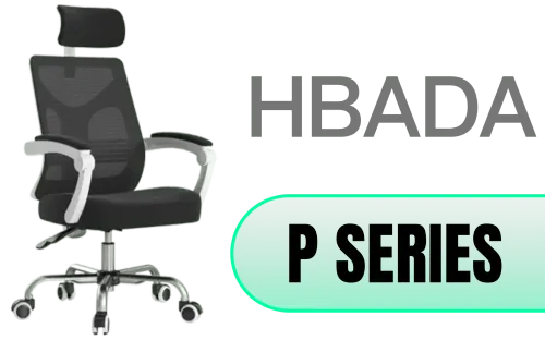 hbada-hdny164wm-ergonomic-office-chair-white - Image 1