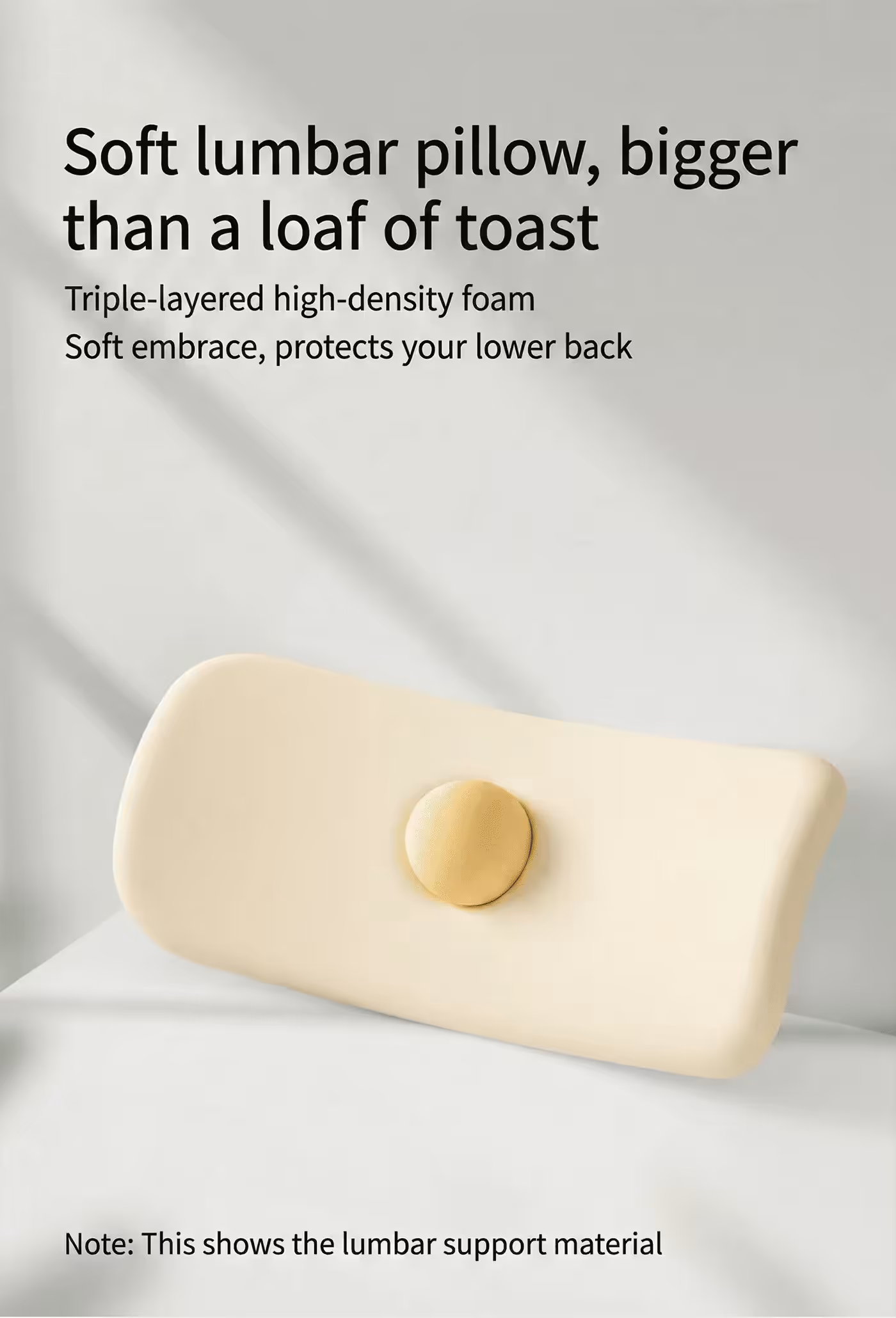 S-shaped curved backrest profile of the HBADA J101 chair