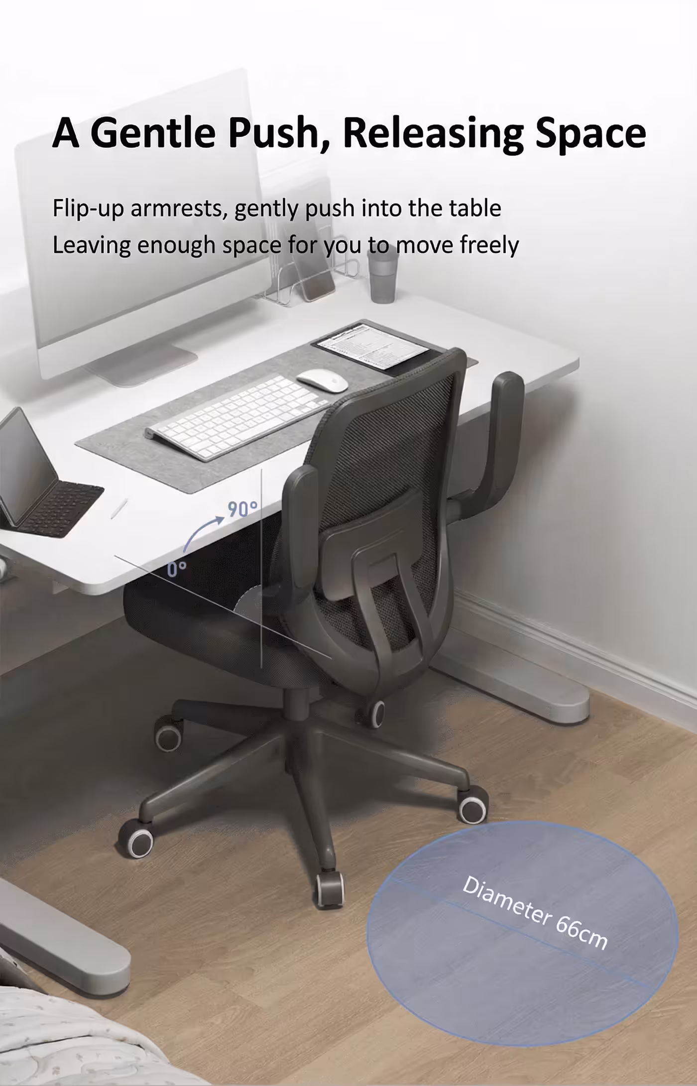 Thick high-elastic foam seat cushion of the HBADA J101