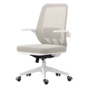 HBADA J101WMC Ergonomic Office Chair - White - image 5