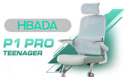 HBADA P1 Pro Teenager Chair - Blue Lumbar Support - image 1
