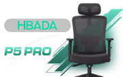 HBADA P5-Pro Black Office Chair With 2D Lumbar Support - image 1
