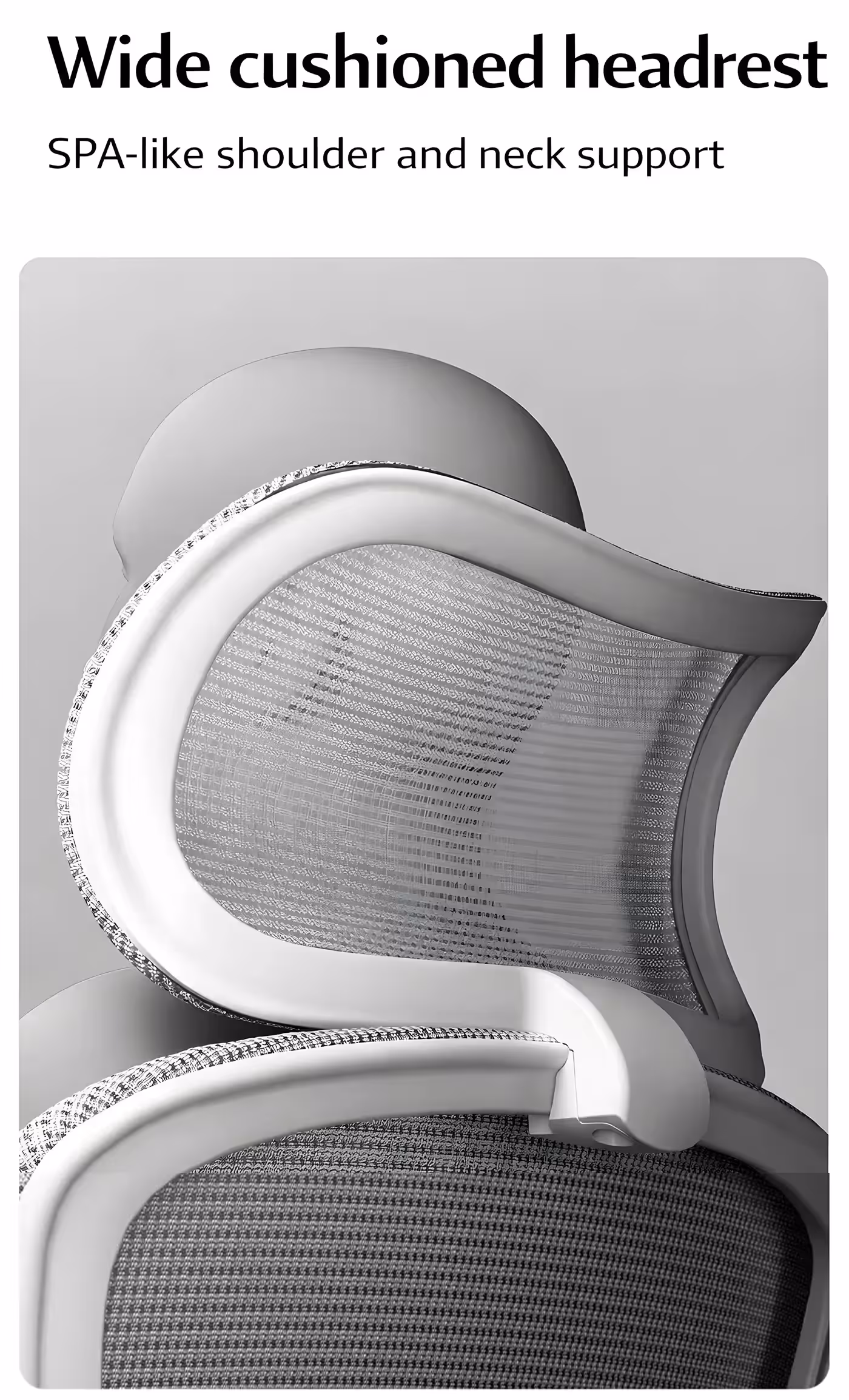 Close view of an armrest on the HBADA P1 Air