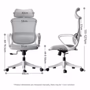 [OPEN BOX] HBADA P1 Air Office Chair with Lumbar Support - image 4