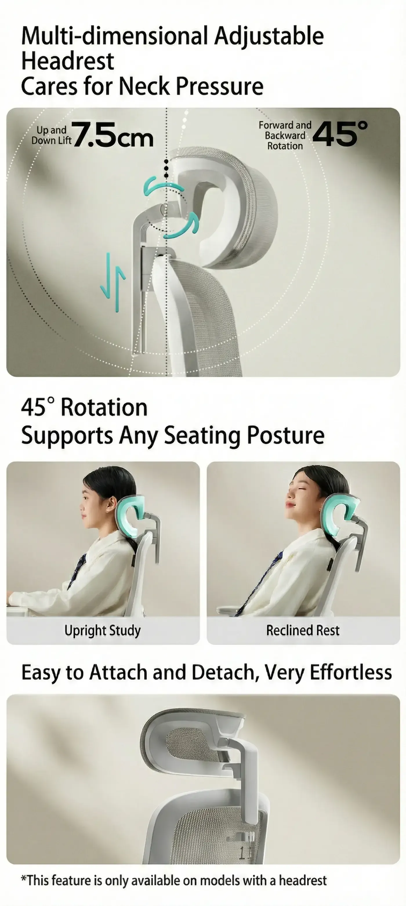 Fabric-covered armrest on the HBADA P1 Pro Teenager chair