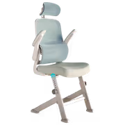 HBADA P1 Pro Teenager Chair - Blue Lumbar Support - image 3