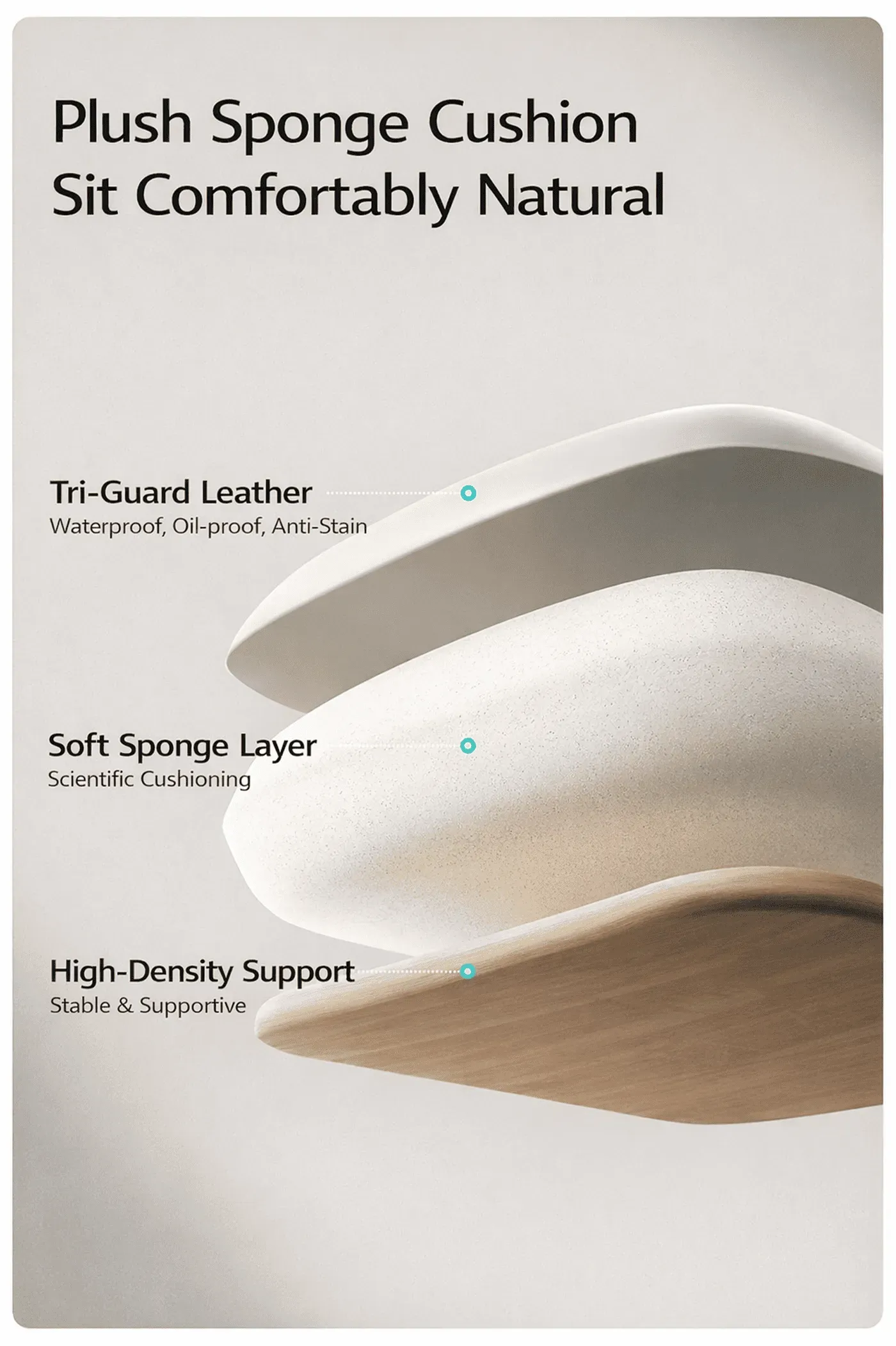 HBADA R1 chair reclined through its dynamic recline range