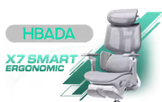 HBADA X7 Smart Ergonomic Chair — Automated Lumbar, Massage - image 1