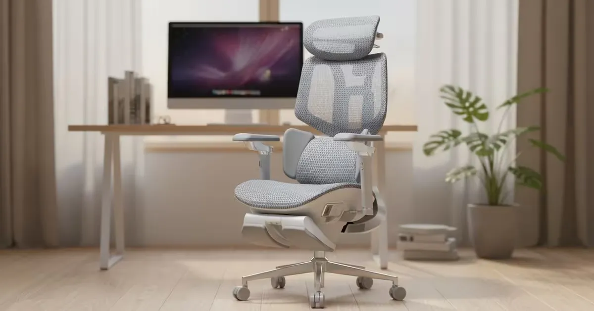 HBADA X7 Smart Ergonomic Chair — Automated Lumbar, Massage | Evetech
